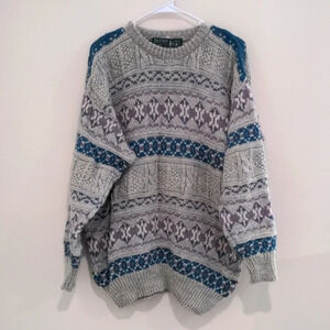 Tam O'Shanter Vintage Wool Sweater Size Large